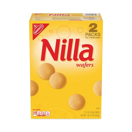 Nabisco Nilla Wafers, 15 oz Box, 2 Boxes/Pack 12466